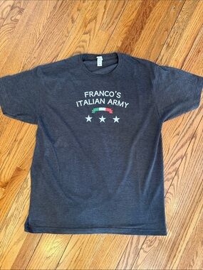 Franco Harris Italian Army Graphic Tee (Pittsburgh Steelers)